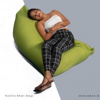 York Fabric Triangular Bean bags