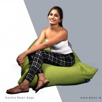 Grace Fabric Triangular Bean bags