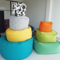 Soft Fabric Drum Bean bag